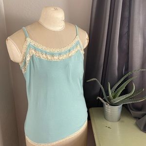 🌵CASLON | Women's Spaghetti Strap Lace Camisole